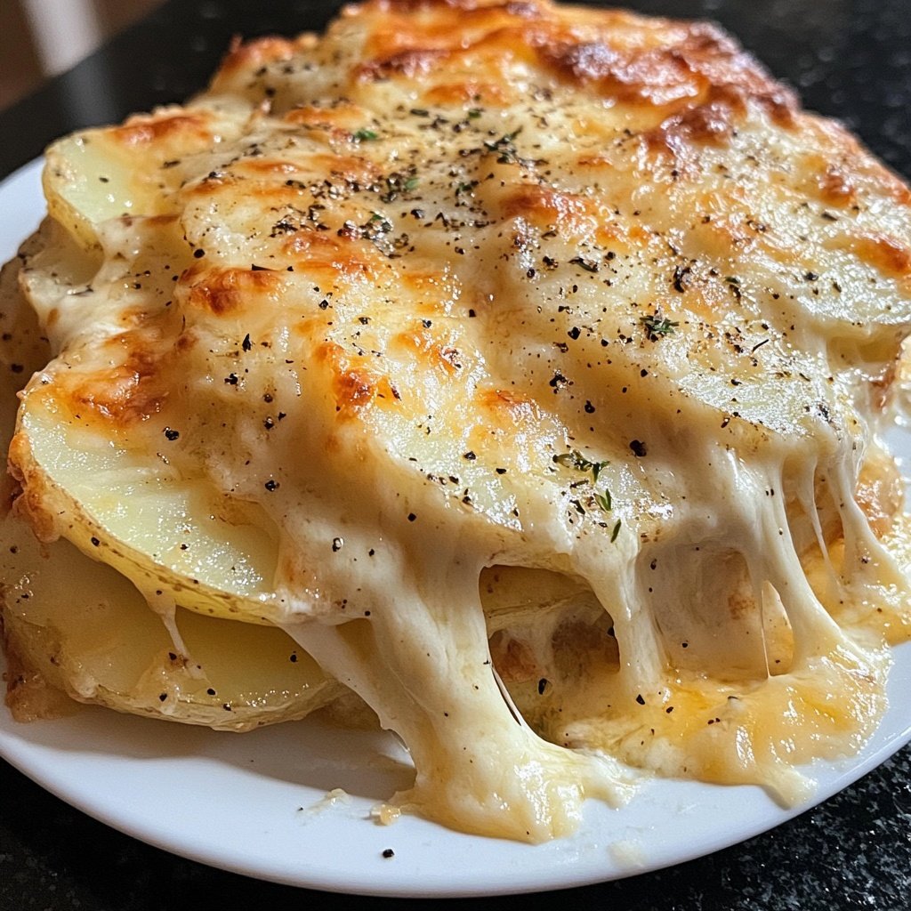Käse-Kartoffelgratin