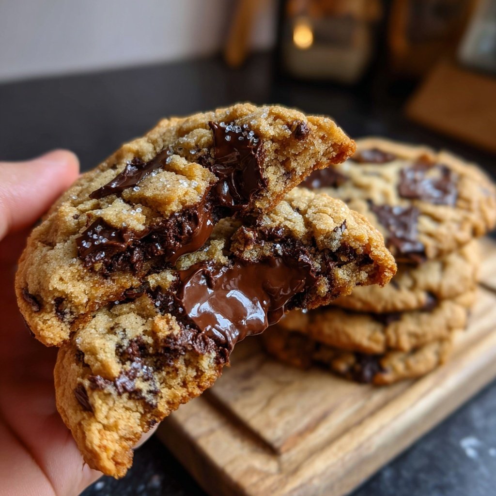 Cookies mit Zartbitterschokolade