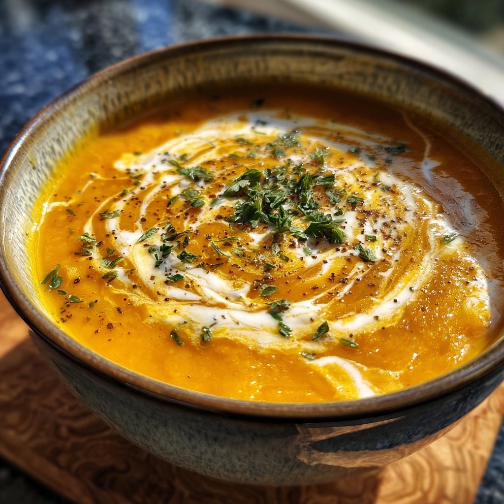 Karotten Ingwer Suppe Cremig