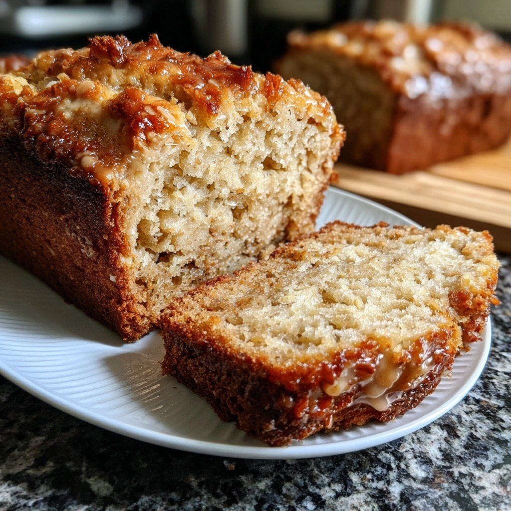 Bananenbrot mit Kokosmilch