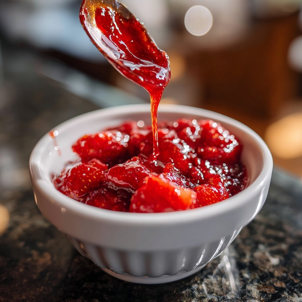 Erdbeer Kompott Für Desserts