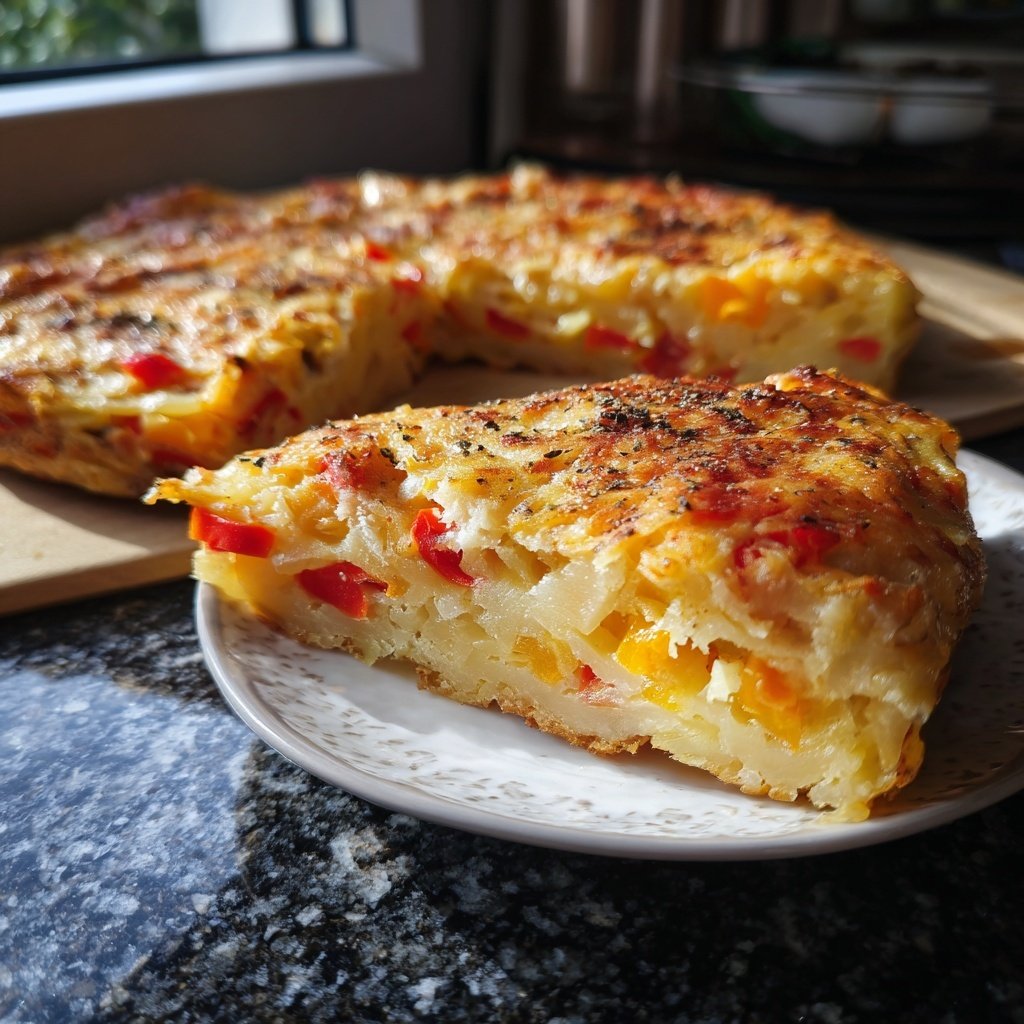 Kartoffelauflauf mit Paprika