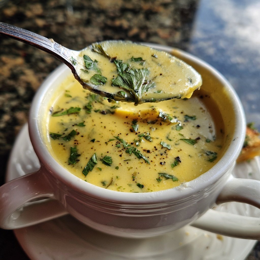Blumenkohlsuppe mit Kartoffeln