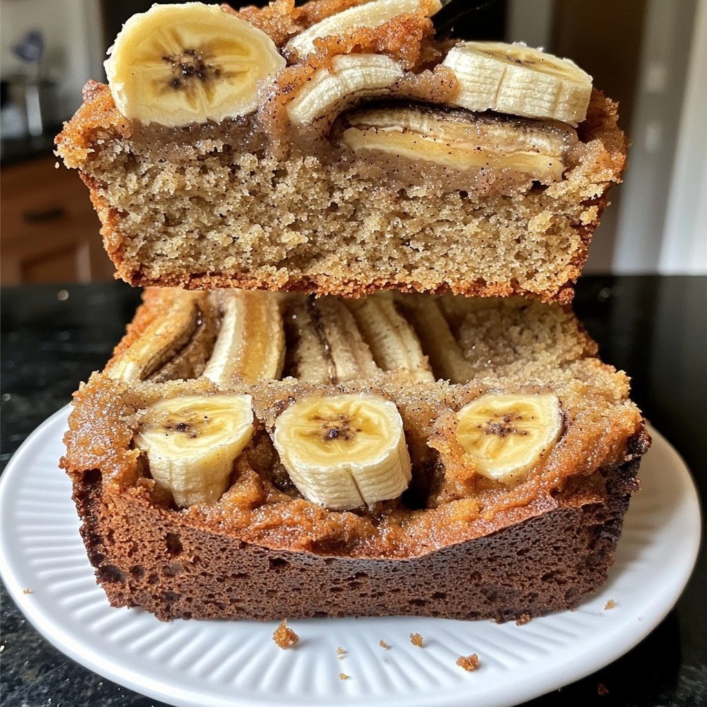 Bananenbrot ohne Zucker