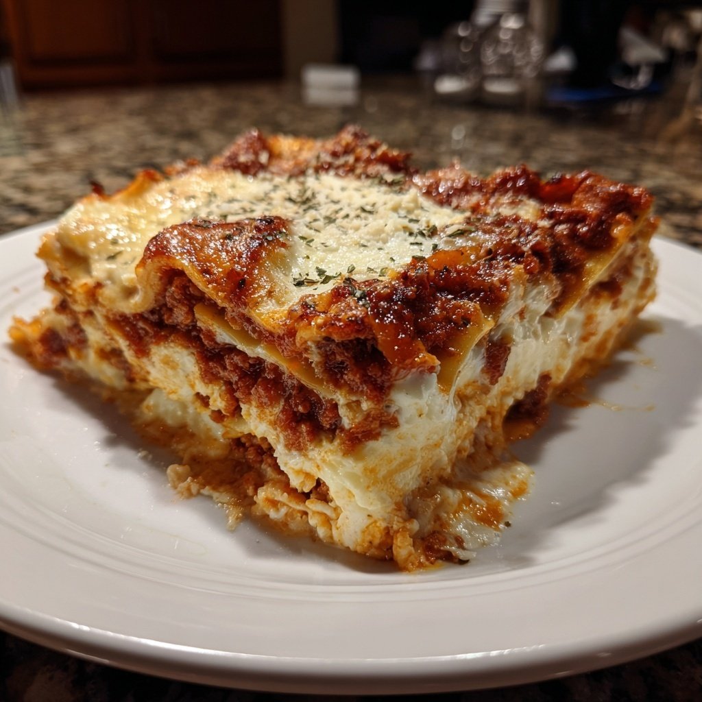 Lasagne mit cremiger Béchamelsauce